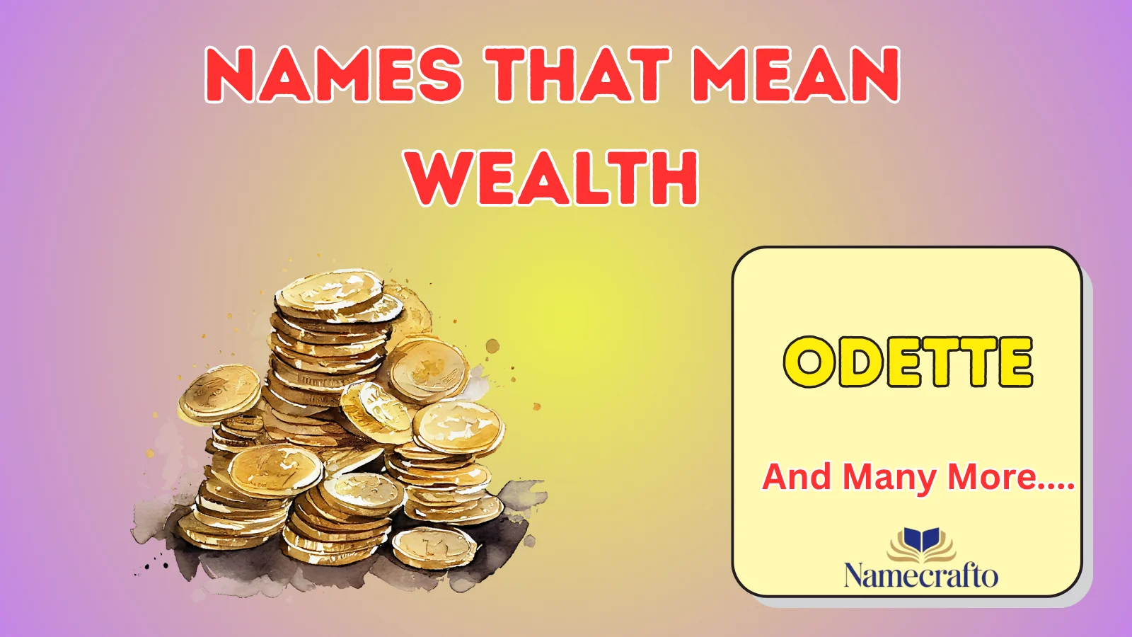 Names That Mean Wealth
