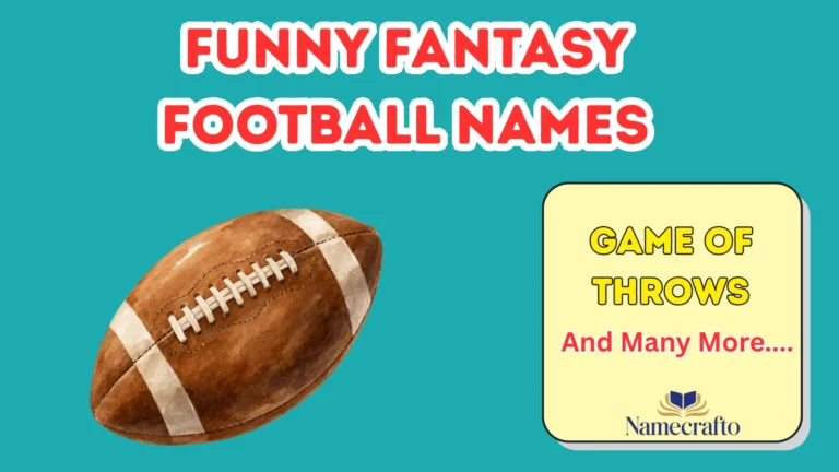 Funny Fantasy Football Names