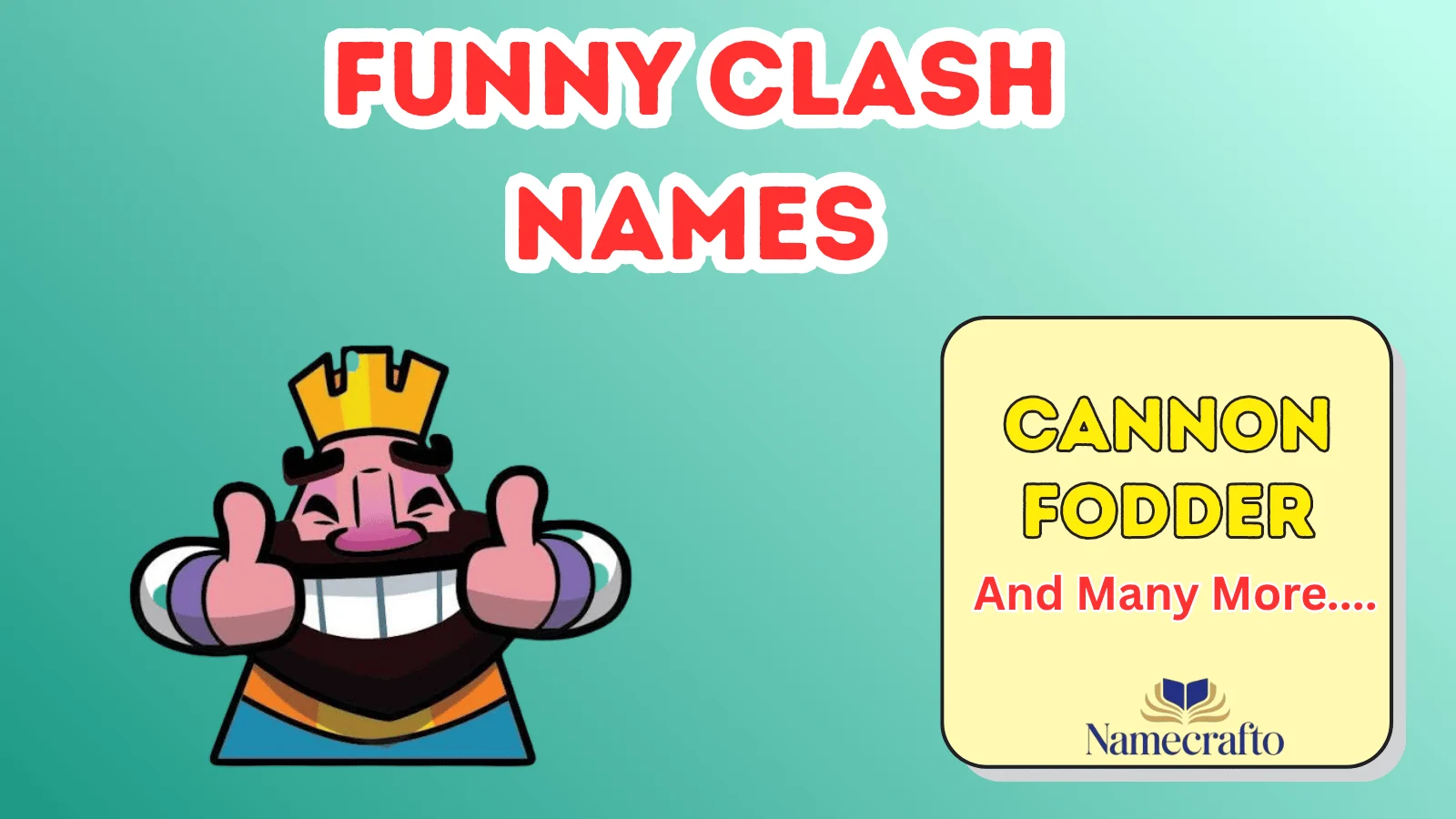 Funny Clash Names