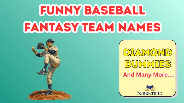 Funny Baseball Fantasy Team Names