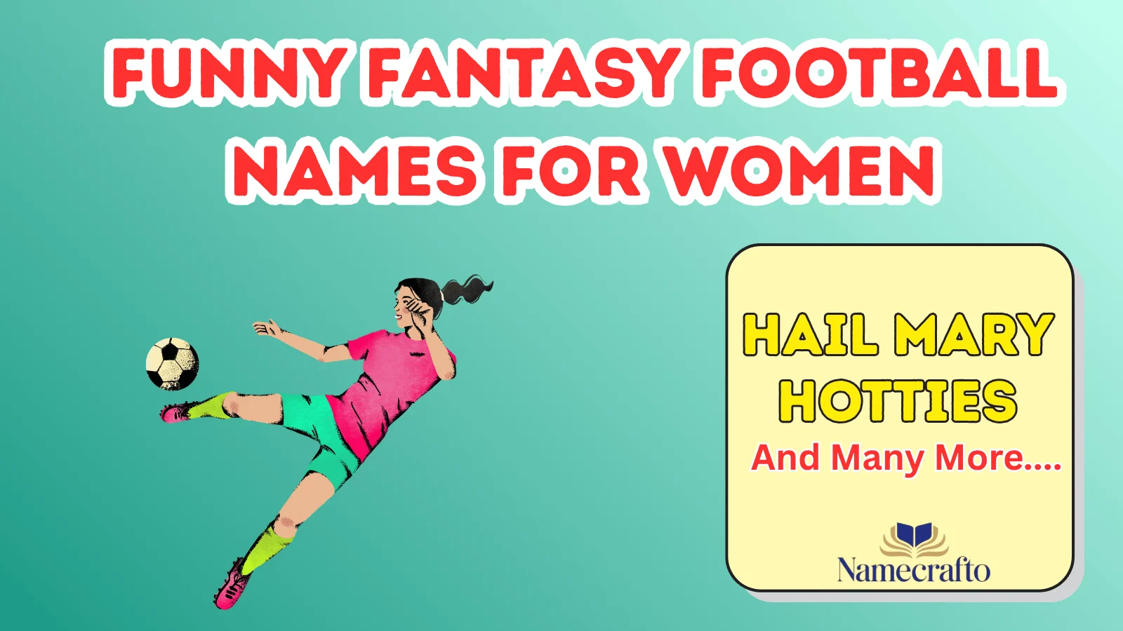 Funny Fantasy Football Names for Women