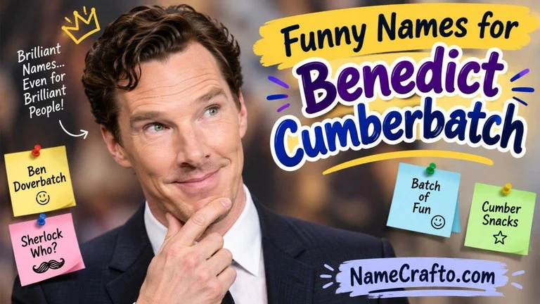 funny names for benedict cumberbatch