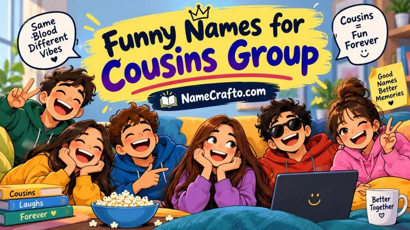 Funny Names for Cousins Group