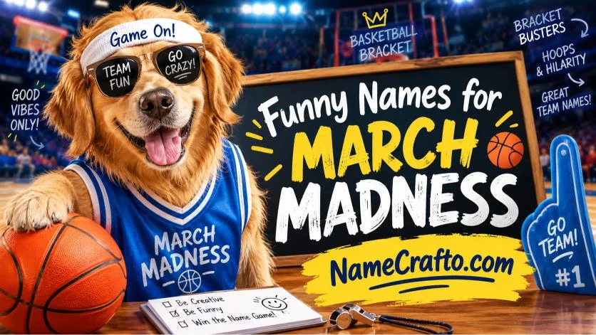funny names for march madness