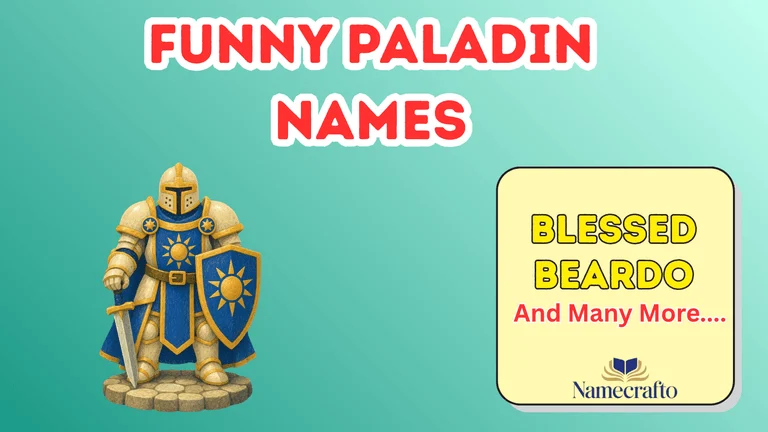 Funny Paladin Names