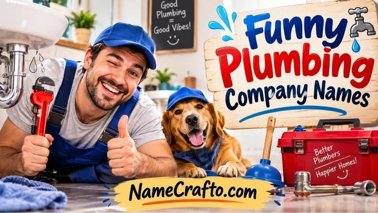 Funny Plumbing Company Names