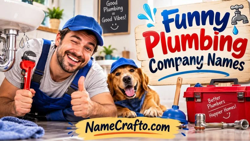 Funny Plumbing Company Names