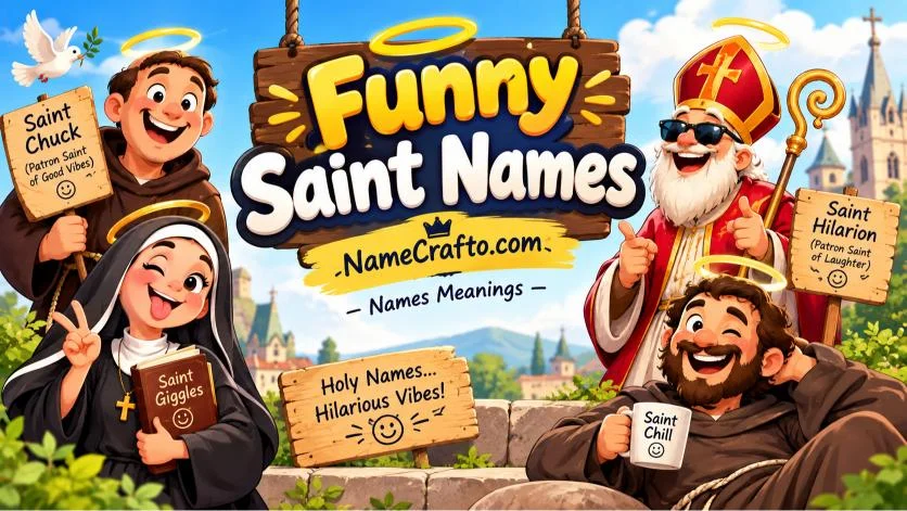 Funny Saint Names