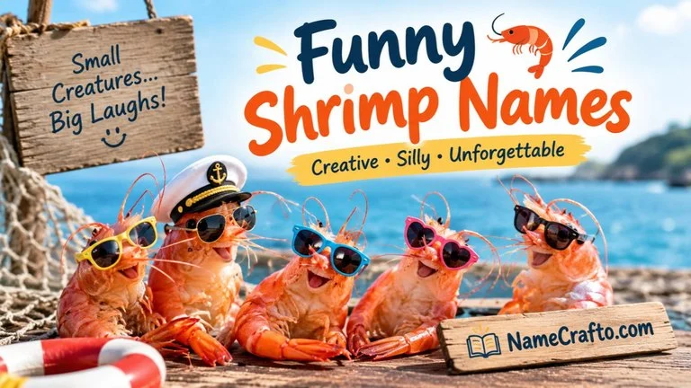 funny shrimp names